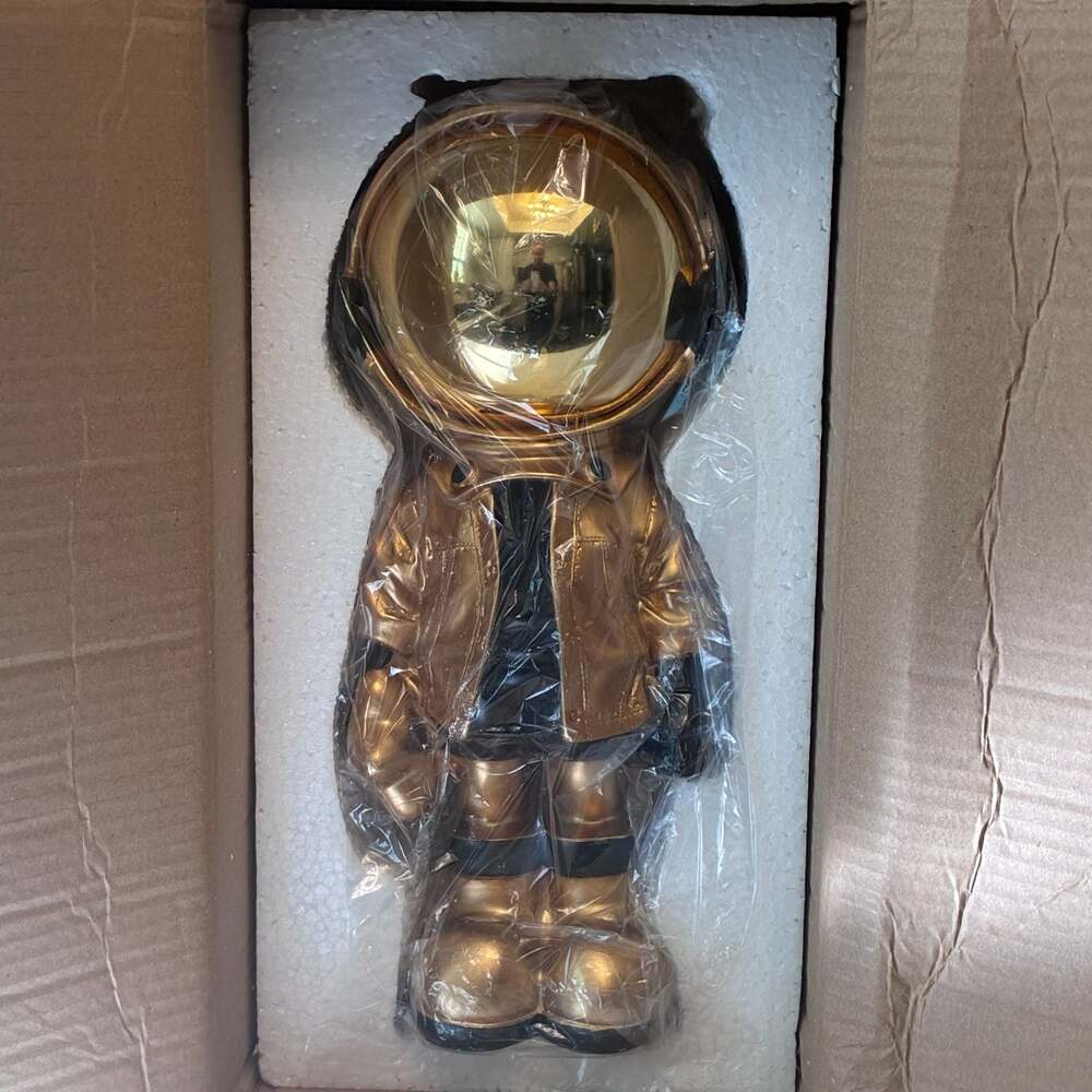 Hubble Takes the Stars Gold & Black Resin Figurine Sculpture